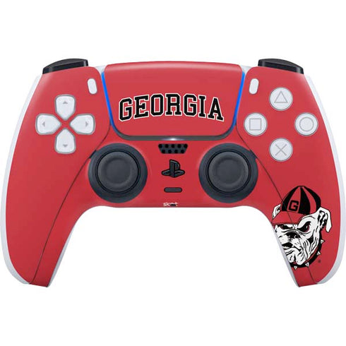 University of Georgia Bulldogs PS5 Controller Skin